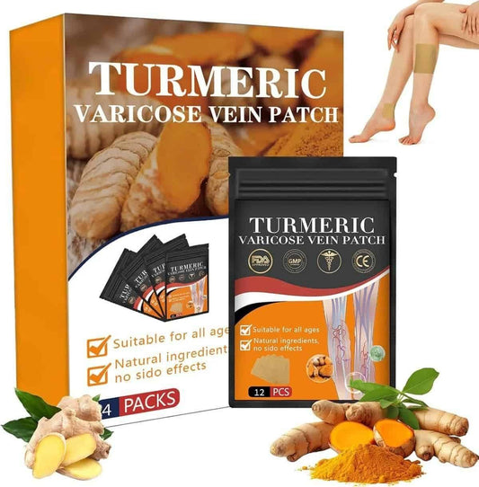Turmeric Instant Relief Varicose Vein Patches- Pack of 20