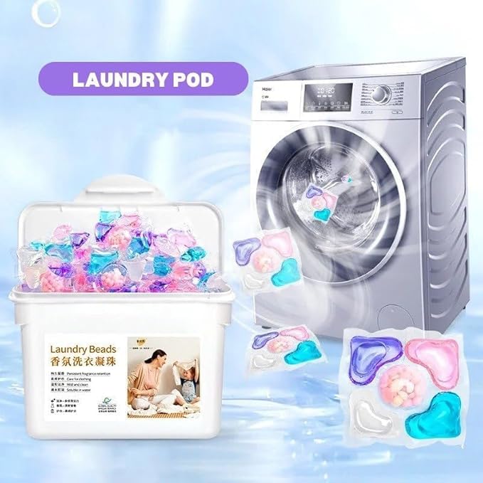 Advanced 4 in 1 Laundry Detergent Pods | Deep Clean, Color Protection, Fabric Softener & Long-Lasting Fresh Scent(PACK OF 30)